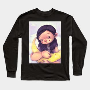 Moon Child Long Sleeve T-Shirt